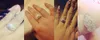 Choucong Marka Design Kobiety Biżuteria Diament 925 Sterling Silver Engagement Wedding Band Ring SZ 5-11