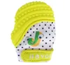 Dot Baby Dot ząbkowanie Rękawiczki Regulowany Mitten BPA Bezpłatny Bezpieczny Silicone Teether Toy Mini Mitt Chebuve Rękawica Baby Shower Prezent