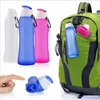 500 ML Kreative Zusammenklappbare Faltbare Silikon trinken Sport Wasserflasche tasse Camping Reise meine plastikfahrradflasche b745