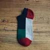 High Quality Brand Polo Men Socks Male Casual Colorful Striped Socks Men Short Cotton Ankle Socks For Men Low Cut Socks/5Pairs