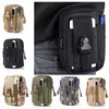 5,5 tums utomhus EDC Tactical Molle Waist Bag Pack Män Mobiltelefon Väska Väska Hållare till iPhone 7 Samsung Camping Vandring