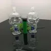 Pfeifen Aeecssories Glas Shishas Bongs Transparente Skelettglas Wasserrauchflasche