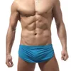 3 pezzi / lotto Boxer da uomo Sexy Boxer da uomo Intimo Confortevole Morbido Cueca Mutande Uomo gay Romanzo Lati Spaccati Panty