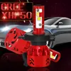 2 шт. Mini7 Автомобильные светодиодные лампы фар H1 H3 H4 H7 H11 9005 9006 Auto Canbus Dioes Fight Fame Lamp Super Bright 80W 6000K 9600LM