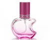 100pcs / lot 10ML portátil Colorfull Vidro frasco de perfume com atomizador Esvaziar Parfum caso com spray para o curso