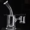 Quarzo Hookhas 25mm Banger Tubo dell'acqua Flat Top Cyclone Riptide Carb Cap Terp Pearl Bead Dab Oil Rigs Bong in vetro 708