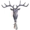 Wall Decor Hooks Antlers American Style Household Decor Hooks Multi-purpose Wall Coat Keys Bags Clothes Hook GA86