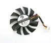 Ny Original Power Logic Graphics Card Cooling Fan PLD06010S12L 60*60*10mm 12V 0,20A Diameter 55mm tonhöjd 39mm