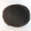 Afro Toupee для чернокожих мужчин, человеческие волосы, все прозрачные кружевные мужские плетения, облысевшие мужские волосы, 8x10 дюймов, мужские волосы