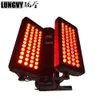 IP65 Outdoor Lighting 96x10w RGBW 4in1 City Color LED Wall Washer Lights Tower Building Flood Light