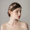 2018 Nieuwe vintage bruiloft Bridal Hair Bands luxe parels kralen gouden bruidsdecoratie sieraden accessoires CPA142915691725364210