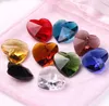 10mm Charms Glas Kristall Herz Facettierte Perlen Anhänger Schmuck Erkenntnisse Lose Perlen DIY Zubehör Kristall Perlen