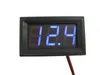 Freeshipping DC 3.6-50V Digitale Voltmeter High-Low Voltage Alarm Rode LED Monitor Tester 5V 12V 24V 36V 48V BatteryCar Volt Meter