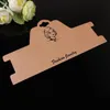 Kraft Paper Rectangle Paper Price Display Jewelry Brooch Pendant Necklace Bracelet Rings Hair Gifts Display Cards