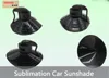 Mode DIY sublimering tom bil solskugga för värmeöverföring Pressmaskin Windows Sunshade Car Sun Visors