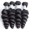 5 bundels Braziliaanse Human Hair Extensions Losse Golf Krullend Natuurlijke Kleur Peruvivan Indian Vijf Stuks/partij 10-30 inch