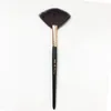 My Destiny 051 Pro Fan Brush - Badger Hair Expertly Finish Powder Brush - Quality Makeup Brushes Blender Applicator