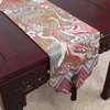 Alta End Jade Guindaste Engrossar Tabela De Seda Chinesa Corredor Decoração Mesa De Mesa Alta Densidade Tabela Étnica Pano Retangular Café Pad 150x33 cm