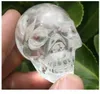 Tibetan Clear Quartz Rock Crystal Carved Crystal Skull