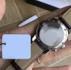 Marchio di qualità orologi 40 mm 1853 T17.1.586.52 acciaio inossidabile quadrante bianco cinturino in pelle al quarzo cinturino eccellente orologio da uomo Guarda