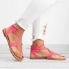 Nieuwe breiende filp flops rome platte sandalen big size vrouwen sandalen 2018 groothandel Europese hete verkoop en populair