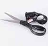 Office LED Laser Saxar Cloth Beam Guided Laser Scissor Multi Blade Scissors Laser Guidad sax syr skärverktyg