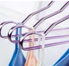 Metal Hangers Adult Suit Thickening Shelf Clothes Drying Racks Anti Skidding Curve Design Coat Hanger Seamless Rose Gold Rack