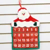 Calendriers de l'Avent de Noël Time Compte à rebours du calendrier amusant de Noël de Noël