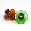 Colored UFO Quartz Banger Bubble Glass Carb Cap 35mm mini hole for Thermal P Nails Dabber Hookahs Bongs Dab Oil Rigs