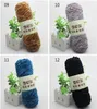 100g/pcs Chenille Silk Cotton Blended Yarn for Hand Knitting Soft Sweater Scarf Crochet 3.5mm Newest ysrn