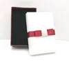 24PCS Rectangle White + Red Earrings Necklace Pendant Ring Set Boxes Jewelry & Jewelry Gift Set Box 90x60 x30MM "Fashion