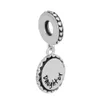 Fille bâton Figure balancent convient pour pandora Bracelet collier 925 bijoux en argent sterling femme bricolage perles pour la fabrication de bijoux