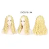 Long Curly Wigs for Women Short African American 22inch Synthetic Wigs Middle Part Wigs Summer Synthetic Hairstyle for Women #27 613#