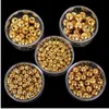 20-100Pcs 6mm/8mm/10mm/12mm/14mm Gold Copper Loose Beads Small Jingle Bells Merry Xmas Christmas Tree Decoration Ornament Home