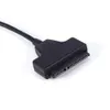 PC USB 3.0 till SATA-kabel 22 PIN-nätadapterkabel för 2,5 HDD SDD-hårddisk