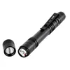 Penklipp LED -ficklampa Aluminiumlegering Batteri Drift 1 Mod Torch Light For Night Fishing Camping Fick Outdoor Penlight9254907