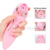 Verwarming 12 Zuig 24 Vibratie Tepel Sucker Clit Pussy Pump Vrouwelijke G Spot Vibrators Clitoris Stimulator Orale Seksspeeltje voor Dames S18101905