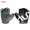 Cykelshandskar Halvfinger Män Cykel Sport Handskar Tillbehör Road Mountain Bike Non-Slip Andas Mäns Outdoor Sports Gloves