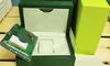 Leverantör Green Brand Original Box Papers Presentklockor Boxar Läder Bag Card 84mm*134mm*185mm 0,7 kg för 116610 116660 116613