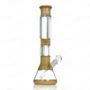 Bongo de vidro inebriante com turbina Perc: grande cachimbo de água para fumar de 16,5 polegadas