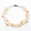 2018 Fashion 12 Pearl Freshwater Pearl Bracelet Ladies Charm Smycken Överraskning Gåva för älskare