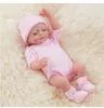 Full Body Silicone Reborn Baby Dolls Reborn Baby Dolls Handgemaakte Reborn 11 Inch Echt Kijkend Pasgeboren Baby Meisje Siliconen Realistische Doll