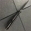 ZT0801CF coltello pieghevole tattico d2 acciaio +manico in fibra di carbonio cuscinetto da tasca da tasca da coltelli da caccia per coltelli da caccia EDC