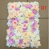 10 pcs/lot 60X40 CM Romantique Artificielle Rose Hortensia Fleur Mur pour la Scène De Noce et Décoration De Toile De Fond De Nombreuses couleurs