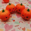 7 cm große Jumbo-Squishy-Kürbis-Squishies, langsam aufsteigende, süß duftende Vent-Charms, Kinderspielzeug, Handkissen-Spielzeug, Stressabbau, Hallowmas-Spielzeug, Hopfen-Requisiten