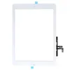 Hoge kwaliteit ipad air 5 touchscreen glazen paneel digitizer met knoppen zelfklevende montage voor ipad air iPad 2 3 4 5 mini 60 stuks