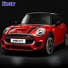 Ganz 2pcslot KK Mini JCW Mini Cooper S Ein John Cooper Works Countryman Car Body Aufkleber Auto Motorhaube Streifen Aufkleber Auto Styli1793830