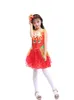 Costumes Halloween Vêtements pour enfants filles Strawberry princess robe Dance costume avec bandeau tutu jupe filles robes cosplay performance