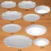 Melamine Dinnerware Dinner Plates Round Lace Big Plate Main Plate A5 Melamine Dish Melamine Porslin Gjord Display