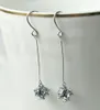 Boucles d'oreilles en zircon pour femmes, bijoux exquis, long bloc et cube brillant, mode classique exquise, nouvelle mode européenne et américaine